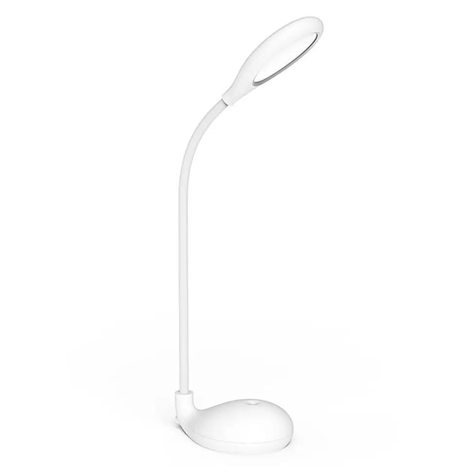 Candeeiro de mesa VIC 6W LED 3000-4000-6000K 300lm C.11xL.8xAlt.35.cm branco 1
