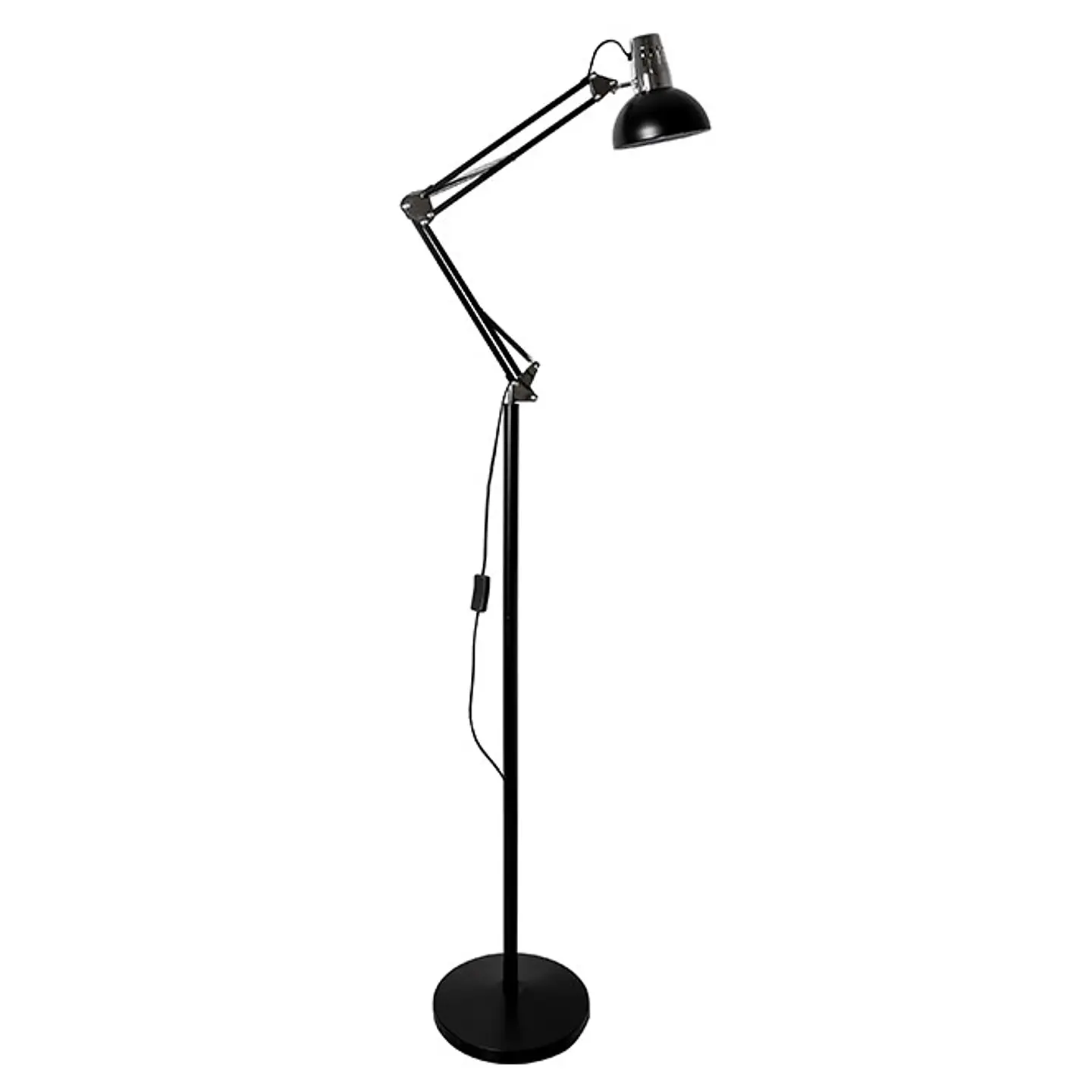 Candeeiro de pé ANTIGONA articulado 1xE27 C.15xL.12,5xAlt.Reg.cm e 1