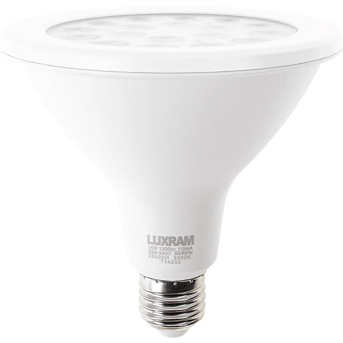 Lâmpada E27 (grosso) PAR38 DURAMAX LED 14W 3000K 1440cd 55° 1