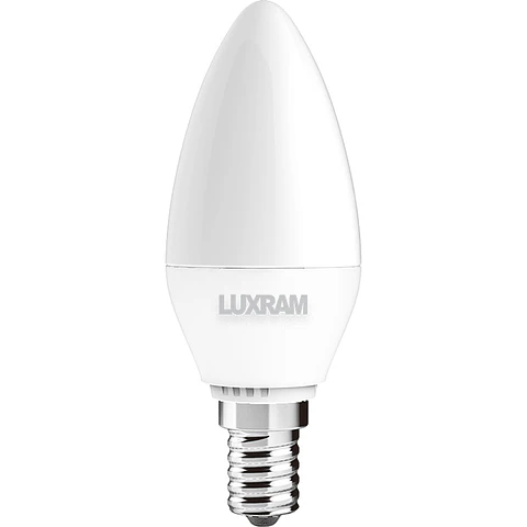 Lâmpada E14 (fino) Vela HIVISION LED 6.5W 6400K 806lm Branca