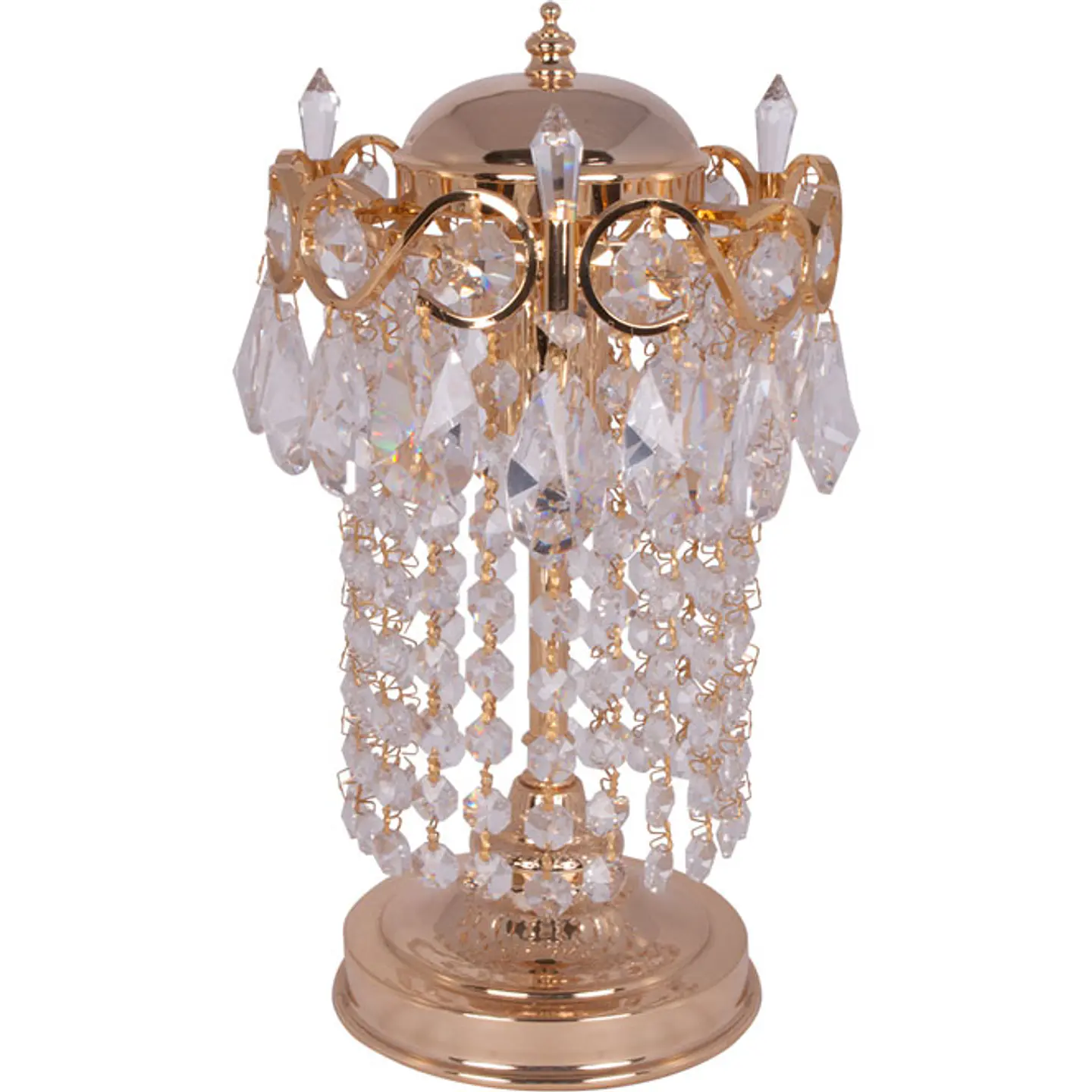 Candeeiro de mesa ALCINA 2xE14 Alt.31xD.18cm dourado 1
