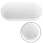 Aplique SURF ECOVISION oval IP65 1x18W LED 1800lm 6400K 120°C.20,8xL.5,7xA.10,1cm polipropileno Bran - Thumbnail 1