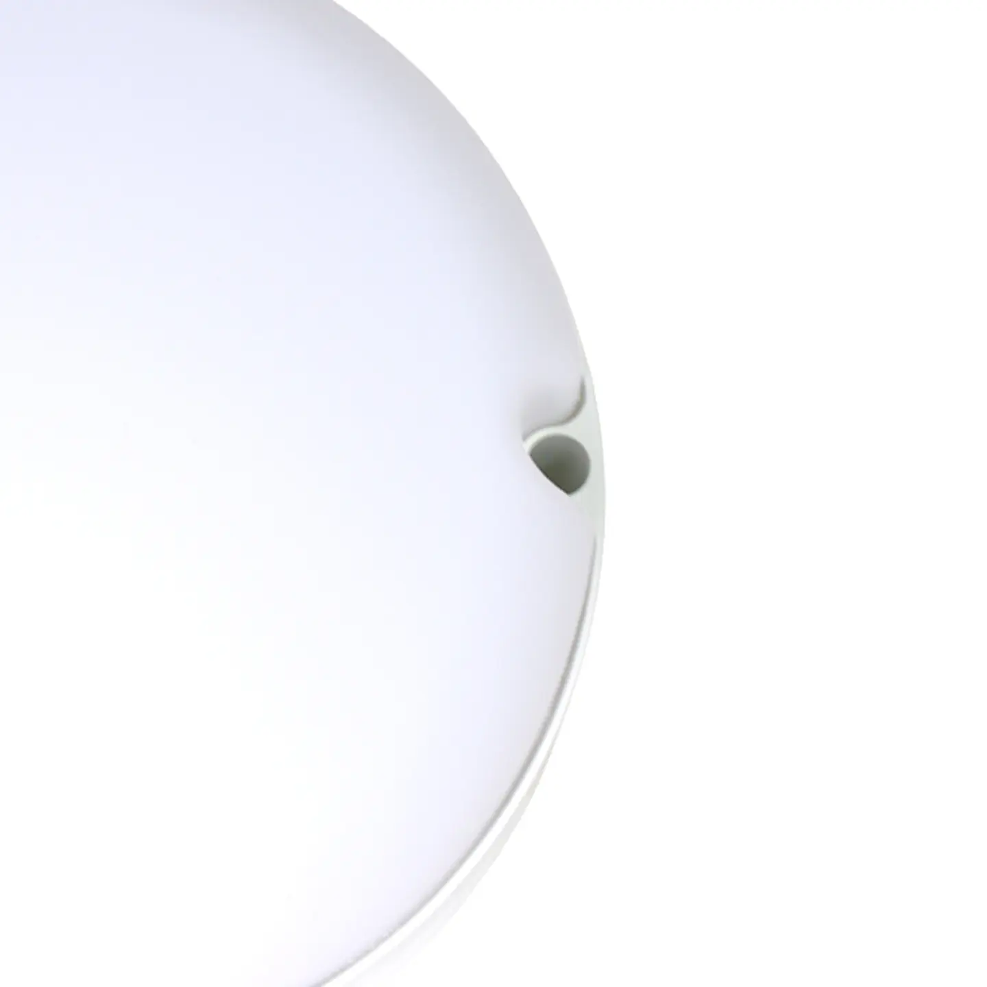 Aplique SURF ECOVISION redondo IP65,3 1x9W LED 900lm 3000K 120°Alt.5,3xD.14cm branco 2