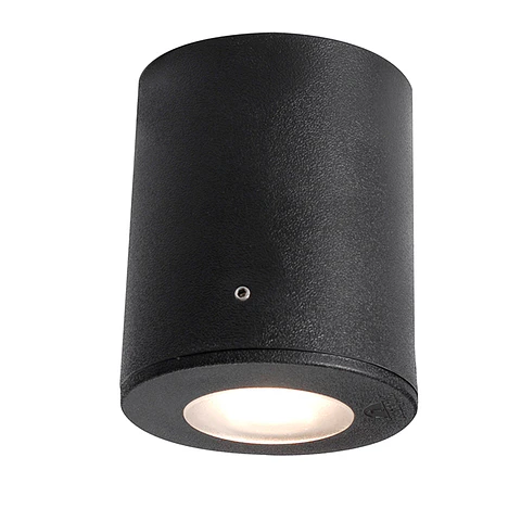Foco FRANCA 1xGU10 6W botão CCT (2cores) IP55 Alt.11,5xD.9,5cm resina