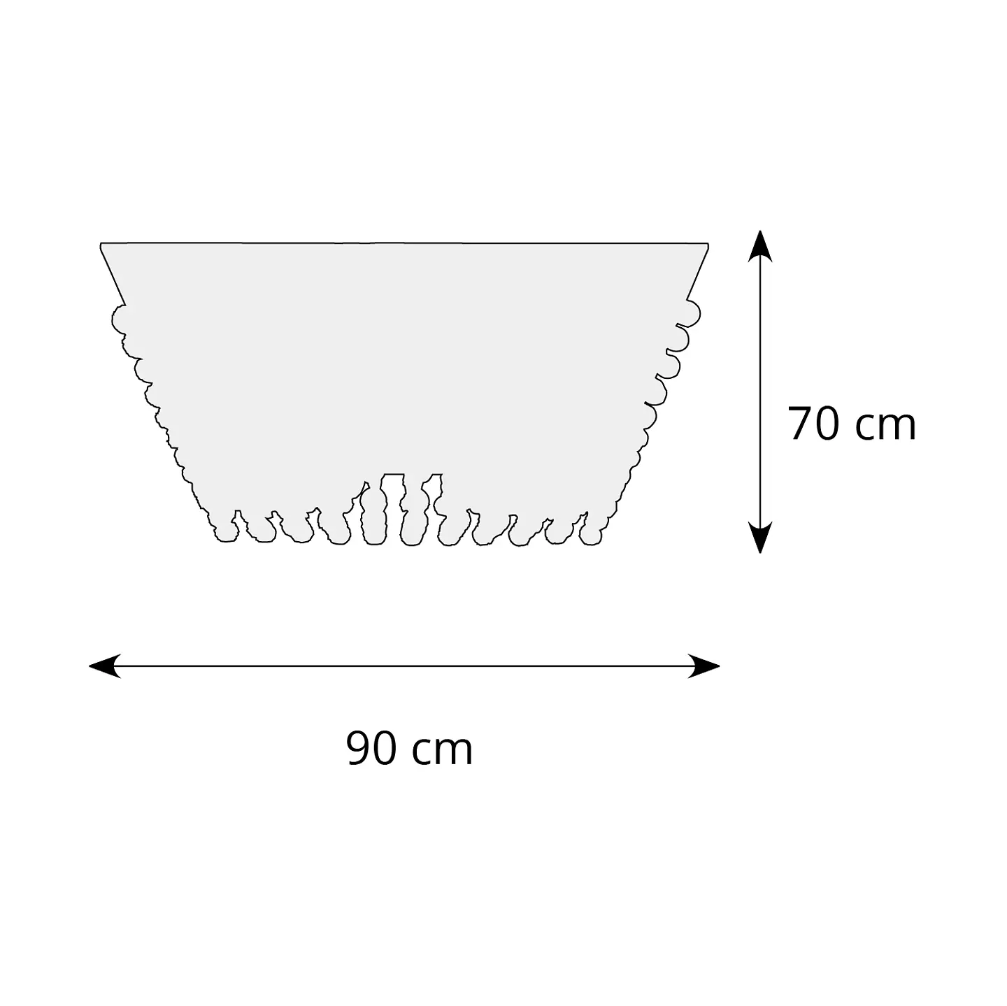 Plafond DANIELA 12xE14+10xG4 (12V)+237x0.06W LED C.90xL.70xAlt.33cm cromado 2