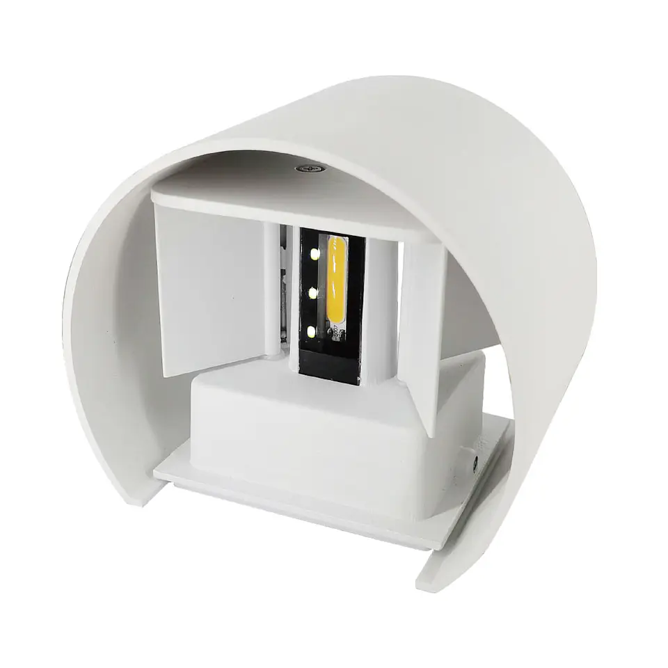 Aplique SALAS IP65 2x3W LED 500lm 6000K C.14xL.12xAlt.10cm 2