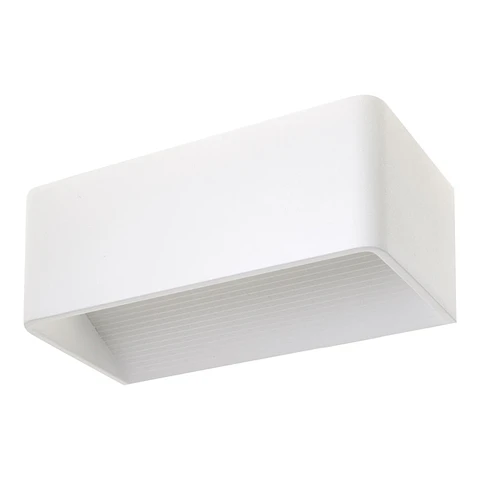 Aplique ETEL 6W LED 520lm 4000K C.20xL.8xAlt.10cm branco