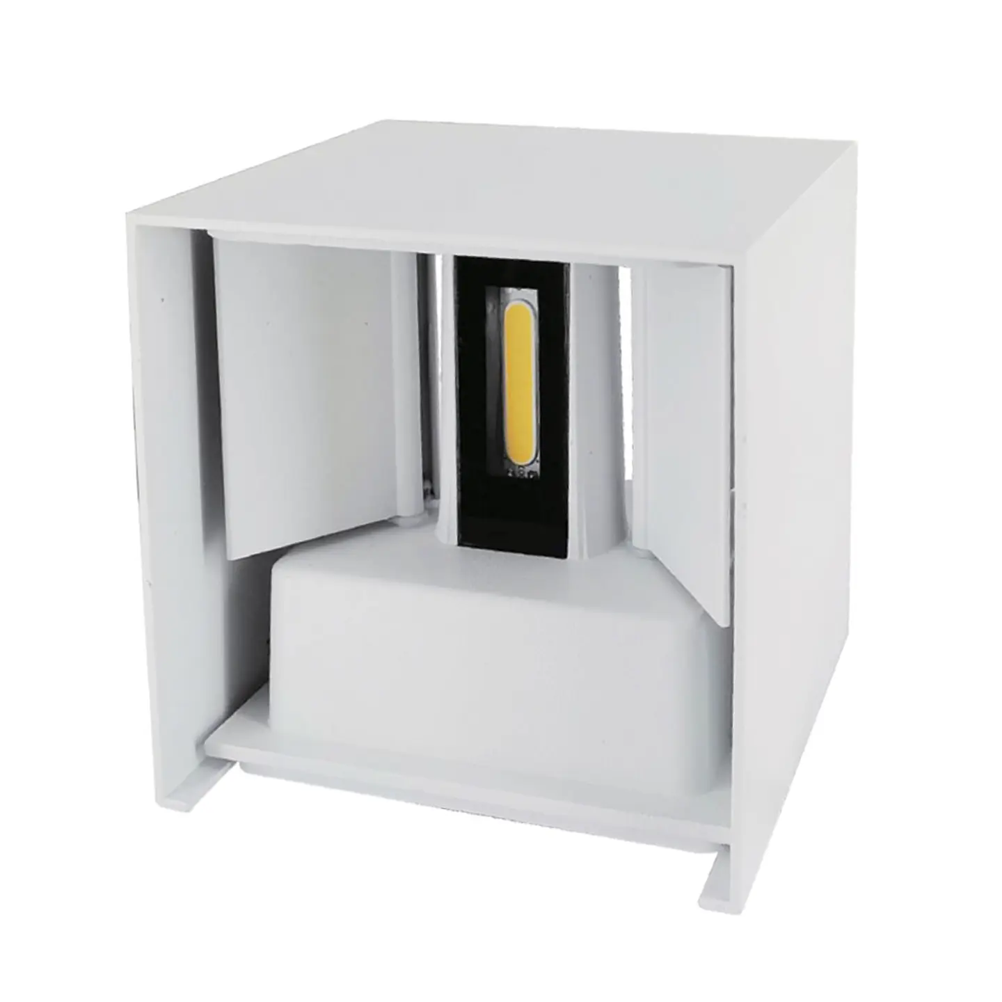 Aplique SOR IP65 2x3W LED 500lm 4000K C.10xL.10xAlt.10cm branco 2