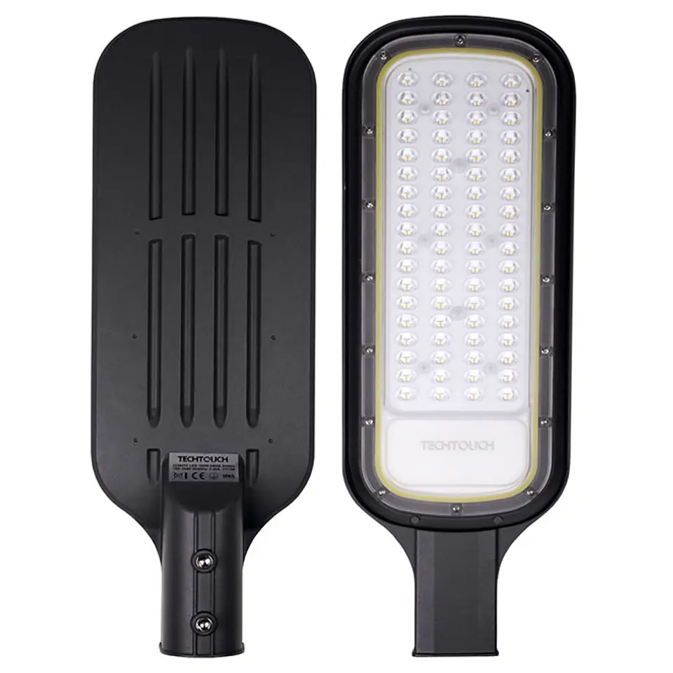 Aplique de rua X² LED SUPERVISION IP65 100W LED 8000lm 6400K C.16,5xL.48,5xAlt.6,2cm preto 1