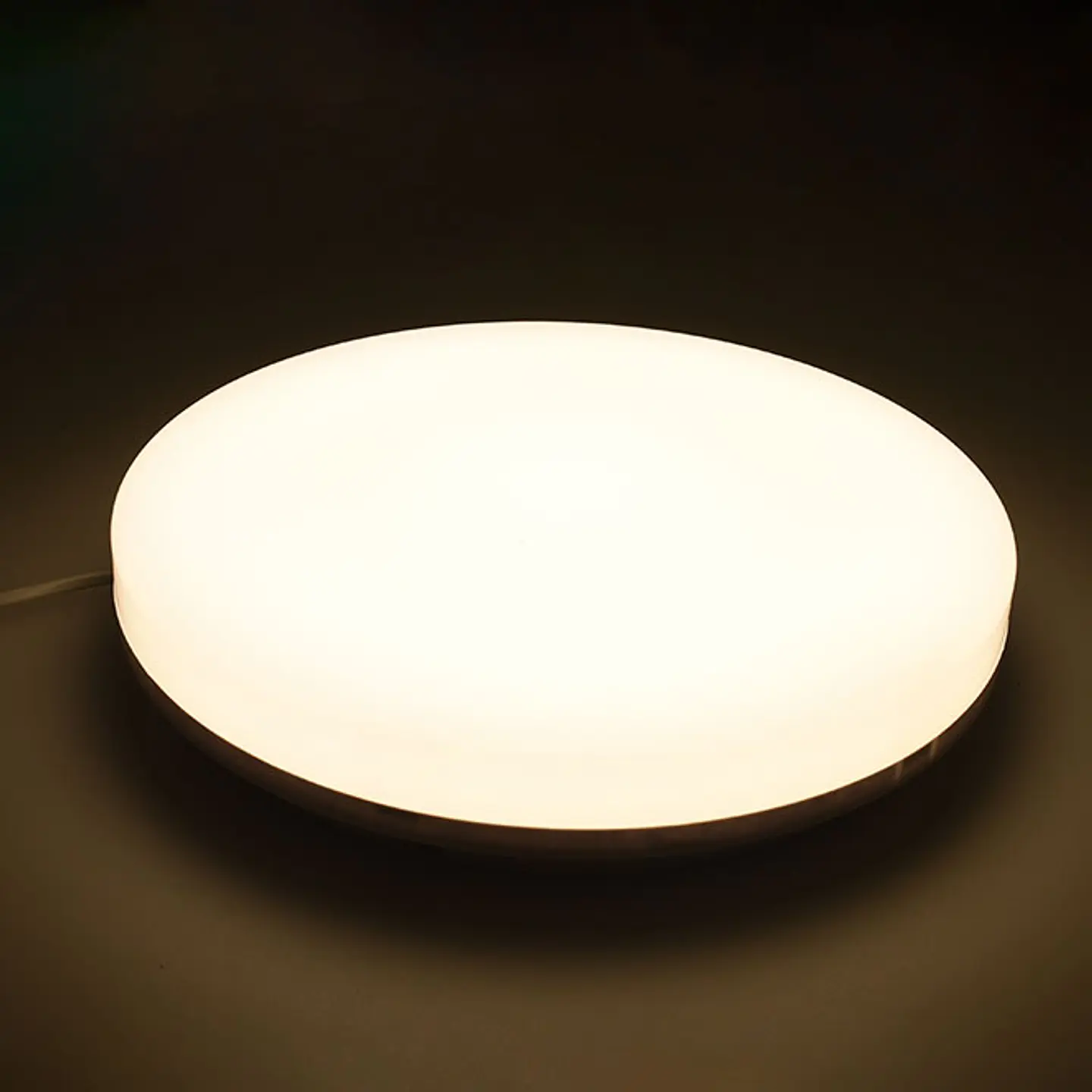 Plafond MEDINA grande IP54 1x36W LED 2880lm 4000K Alt.5,5xD.33cm branco 3