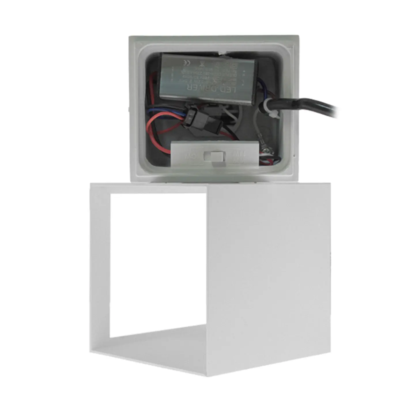 Aplique SOR IP65 2x5W LED CCT 3000/4000/6500K C.10xL.10xAlt.10cm 2