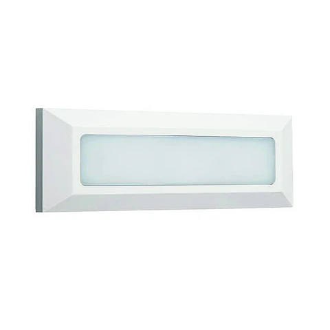 Aplique EIRIZ IP65 1x4W LED 300lm 4000K C.23xL.2,5xAlt.8cm ABS+PC