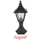 Pilar LINEK quadrado IP43 1xE27 C.18xL.18xAlt.47,5cm preto - Thumbnail 1