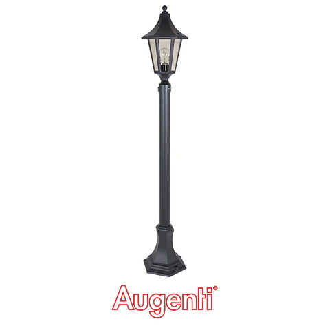 Pilar BURNEY IP43 1xE27 Alt.110xD.20cm preto