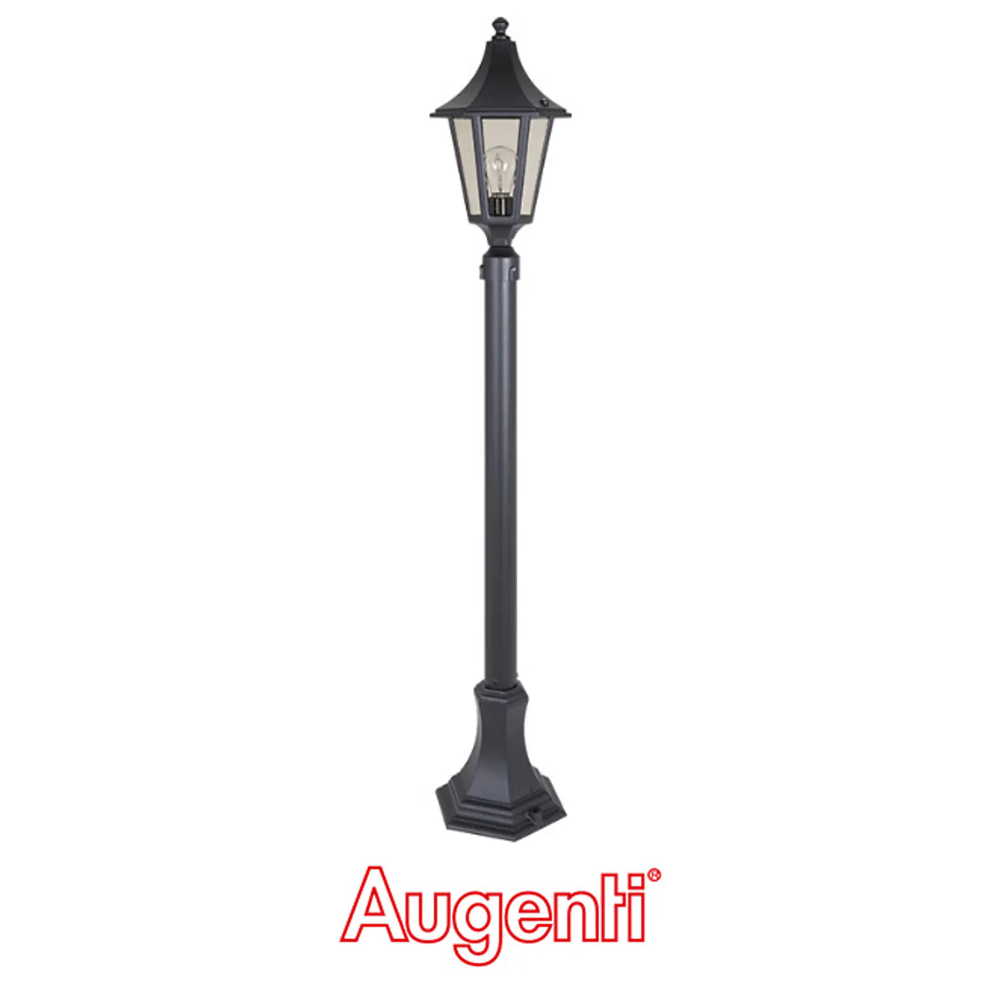 Pilar BURNEY IP43 1xE27 Alt.110xD.20cm preto 1