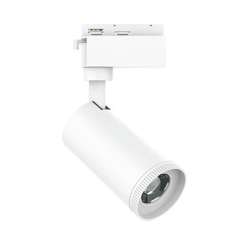 Foco para calha ARGOS (2 condutores) 30W LED CCT C.7,5xL.8xAlt.23cm