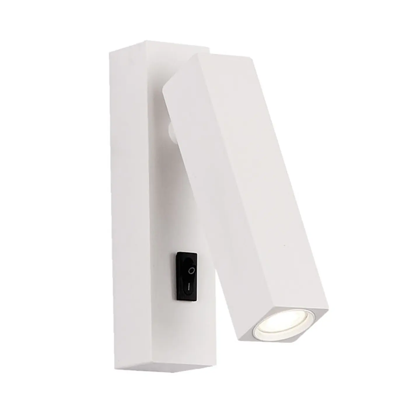 Aplique 9250 orientável 3W LED 210lm 4000K C.3,5xL.3xAlt.14cm branco 1