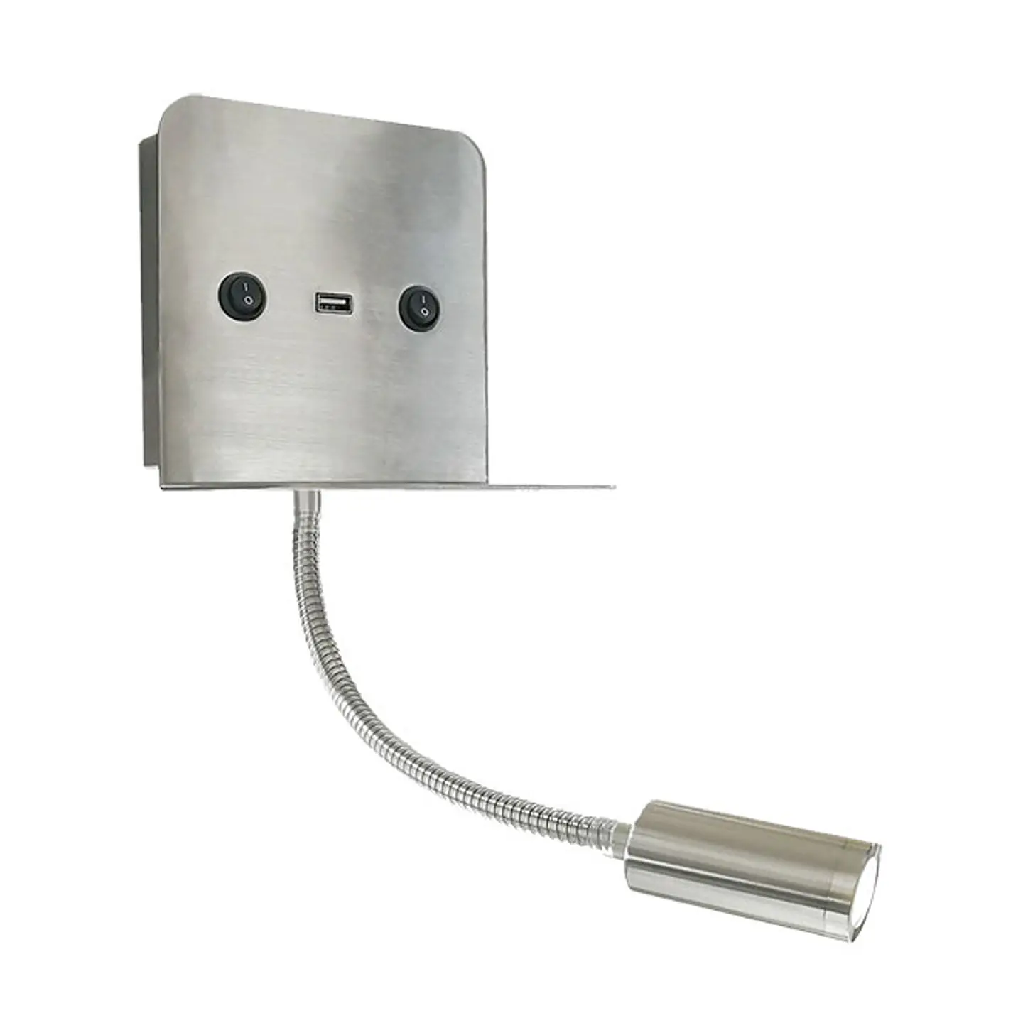 Aplique 9252 7W LED 490lm 4000K C.13xL.8,3cm níquel 1