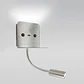 Aplique 9252 7W LED 490lm 4000K C.13xL.8,3cm níquel - Thumbnail 2
