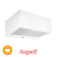 Aplique TECNO IP44 1xR7S 78mm C.17,5xL.11xAlt.7cm alumínio+vidro branco - Thumbnail 1