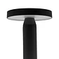 Candeeiro de mesa ALCAIDE IP44 2W LED 180lm 2700K Alt.21,7xD.13cm Solar preto c/carregador USB/USB-C - Thumbnail 3