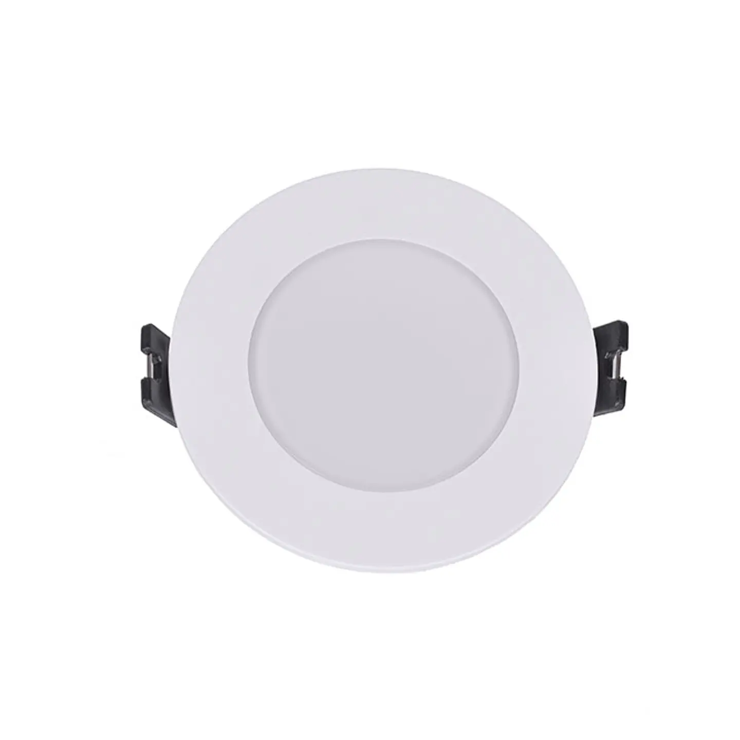 Aro de encastrar OLAVO redondo Alt.3,1xD.9cm policarbonato (PC) branco 1