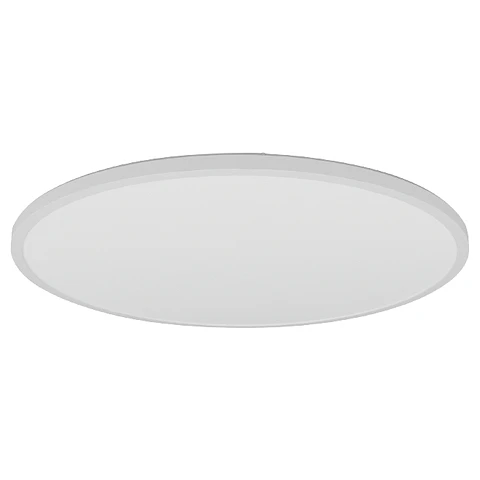 Painel de superficie CAMUS redondo 48W/44W/40W+3W LED CCT 3000/4000/6000K Alt.2,25xD.48,3cm branco