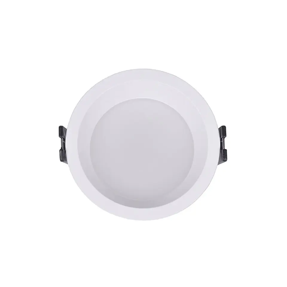 Aro de encastrar OLAVO redondo Alt.4,7xD.8,3cm policarbonato (PC) branco 1
