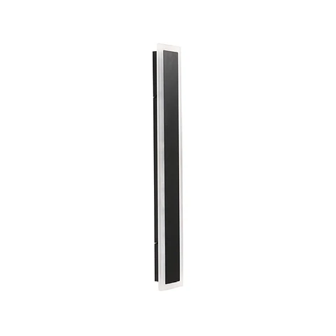 Aplique MONVISO 18W LED 760lm 3000K C.9xL.4xAlt.60cm preto