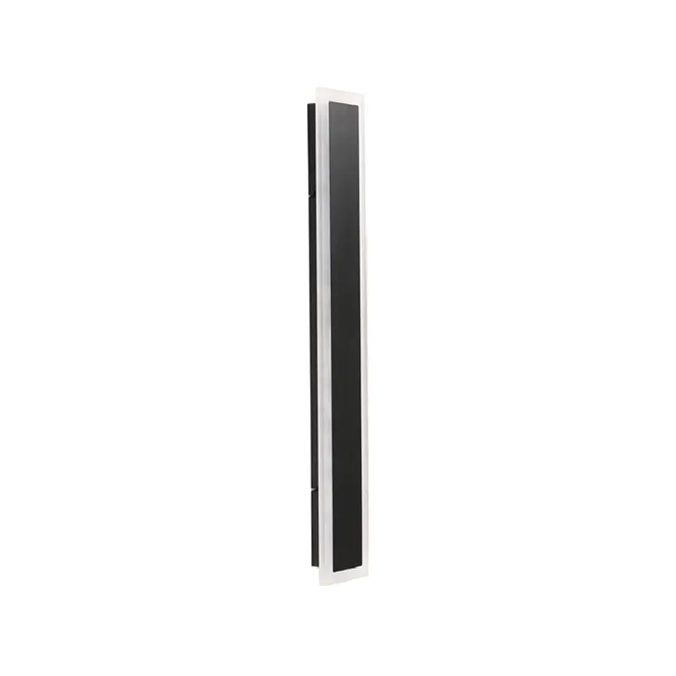 Aplique MONVISO 18W LED 760lm 4000K C.9xL.4xAlt.60cm preto 1