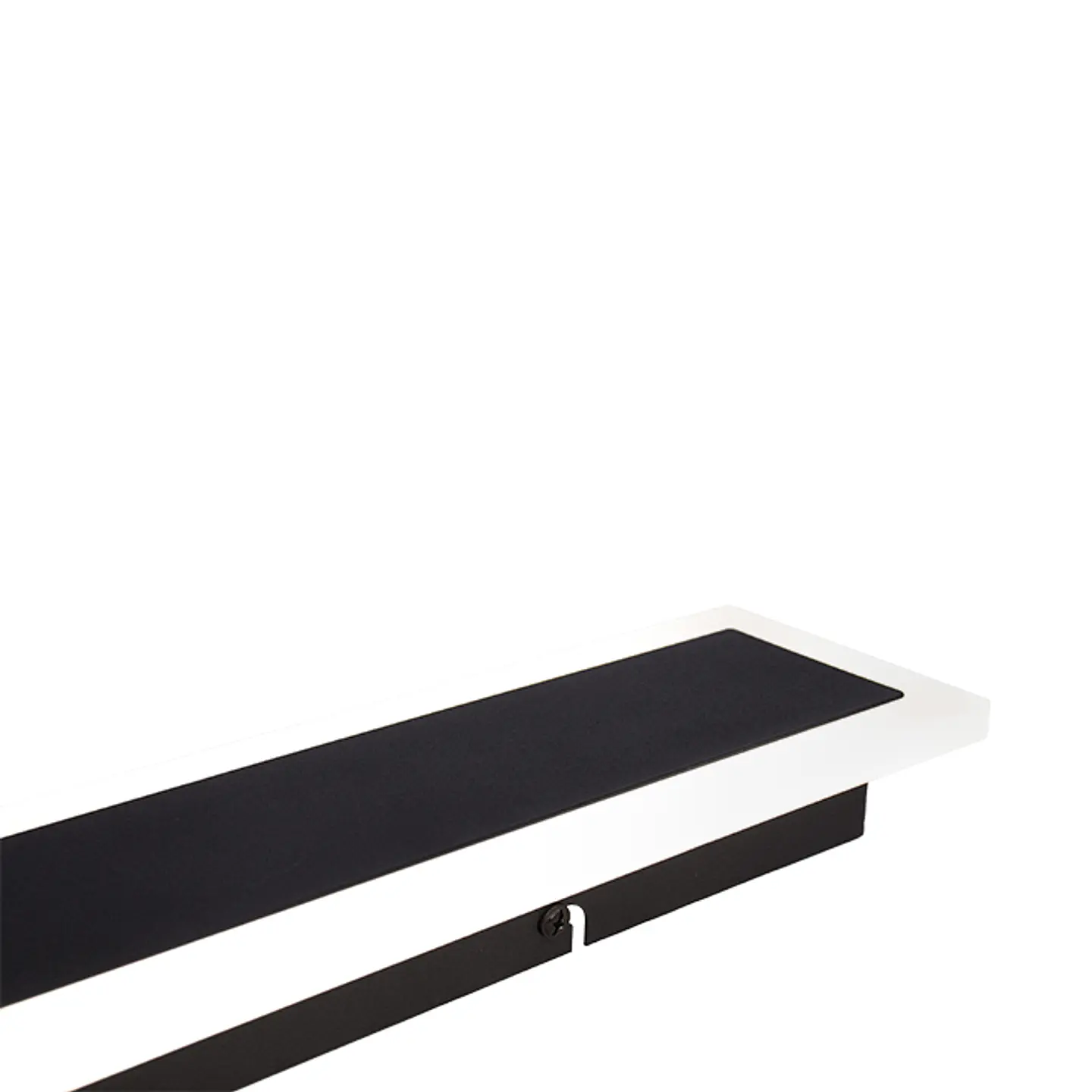 Aplique MONVISO 18W LED 760lm 3000K C.9xL.4xAlt.60cm preto 3