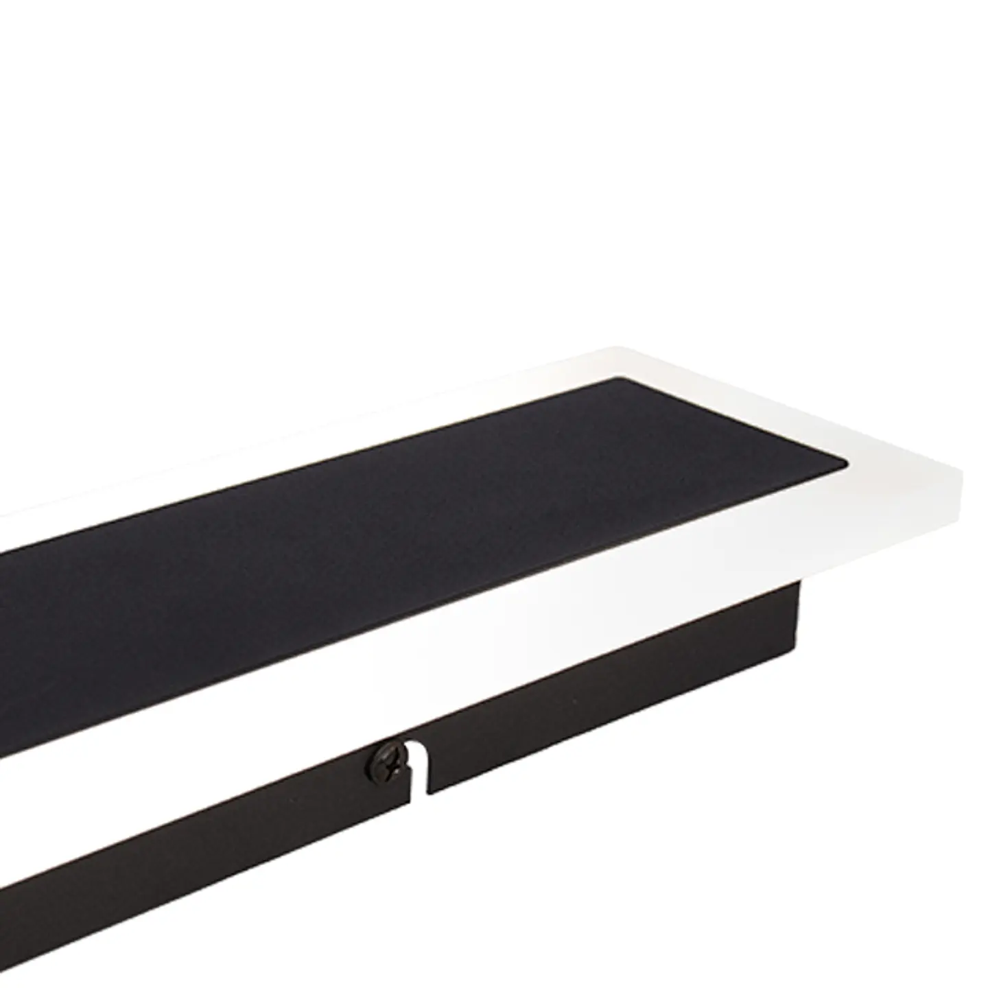 Aplique MONVISO 36W LED 1605lm 3000K C.9xL.4xAlt.120cm preto 3