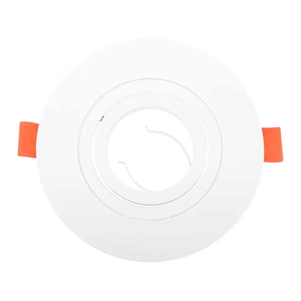Aro de encastrar INTECA redondo rotativo Alt.2,5xD.11cm branco 2