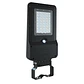 Aplique solar DALTON c/sensor e painel solar IP65 25W LED 3000lm 6000K 90° C.23,19xL.49,25xAlt.5,8cm - Thumbnail 1