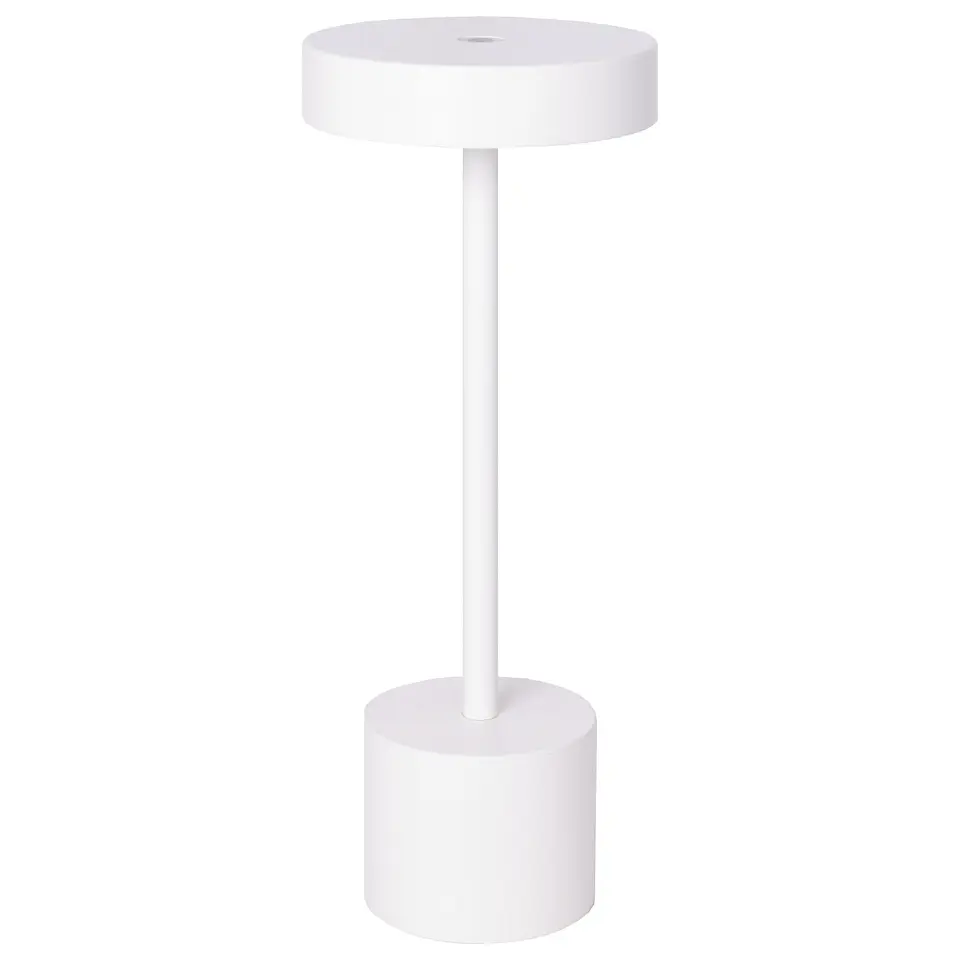 Candeeiro de mesa CANDY IP54 1x2W LED 230lm 3000K Alt.30xD.11,8cm , com carregador e cabo USB 1