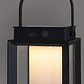 Candeeiro de mesa KAYLA IP54 1x2W LED 200lm 3000K C.16xL.16xAlt.47,5cm preto, com painel solar - Thumbnail 3