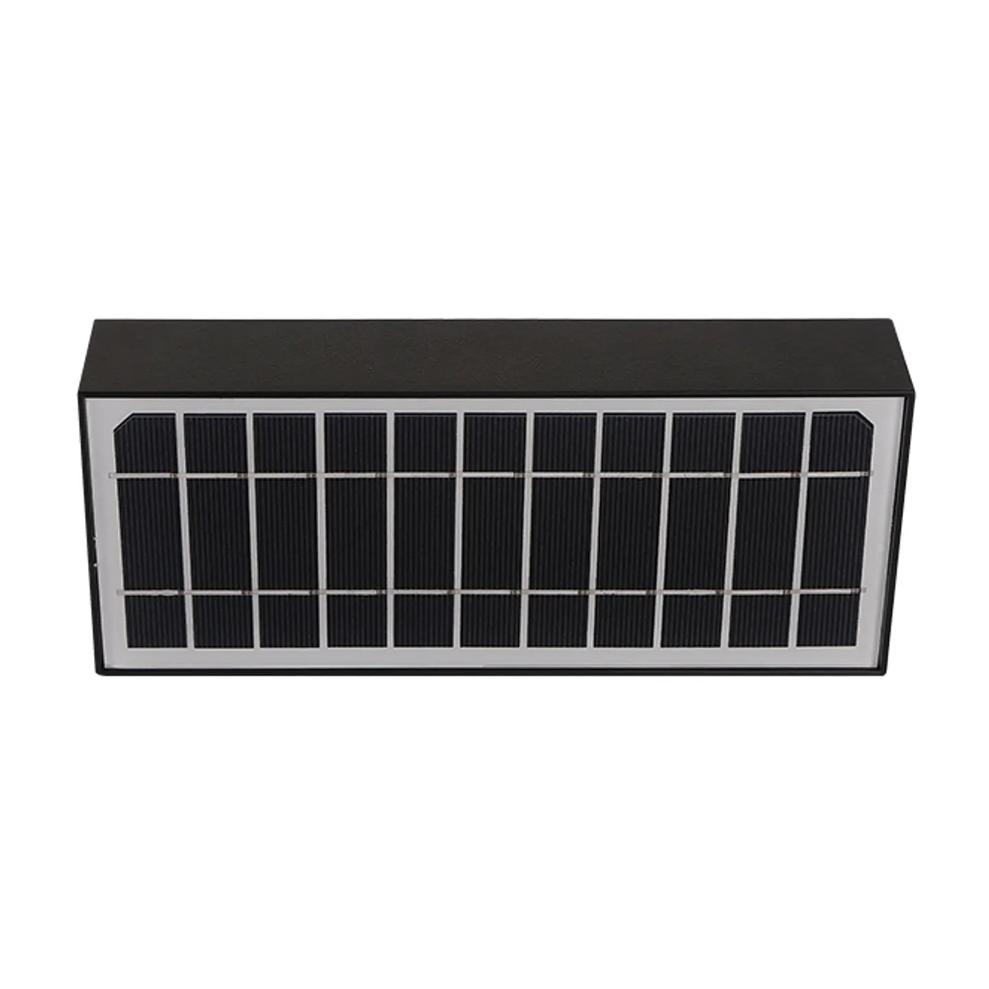 Aplique solar SANDOVAL IP65 6W LED 900lm 4000K C.23xL.7,9xAlt.4,27cm preto 3