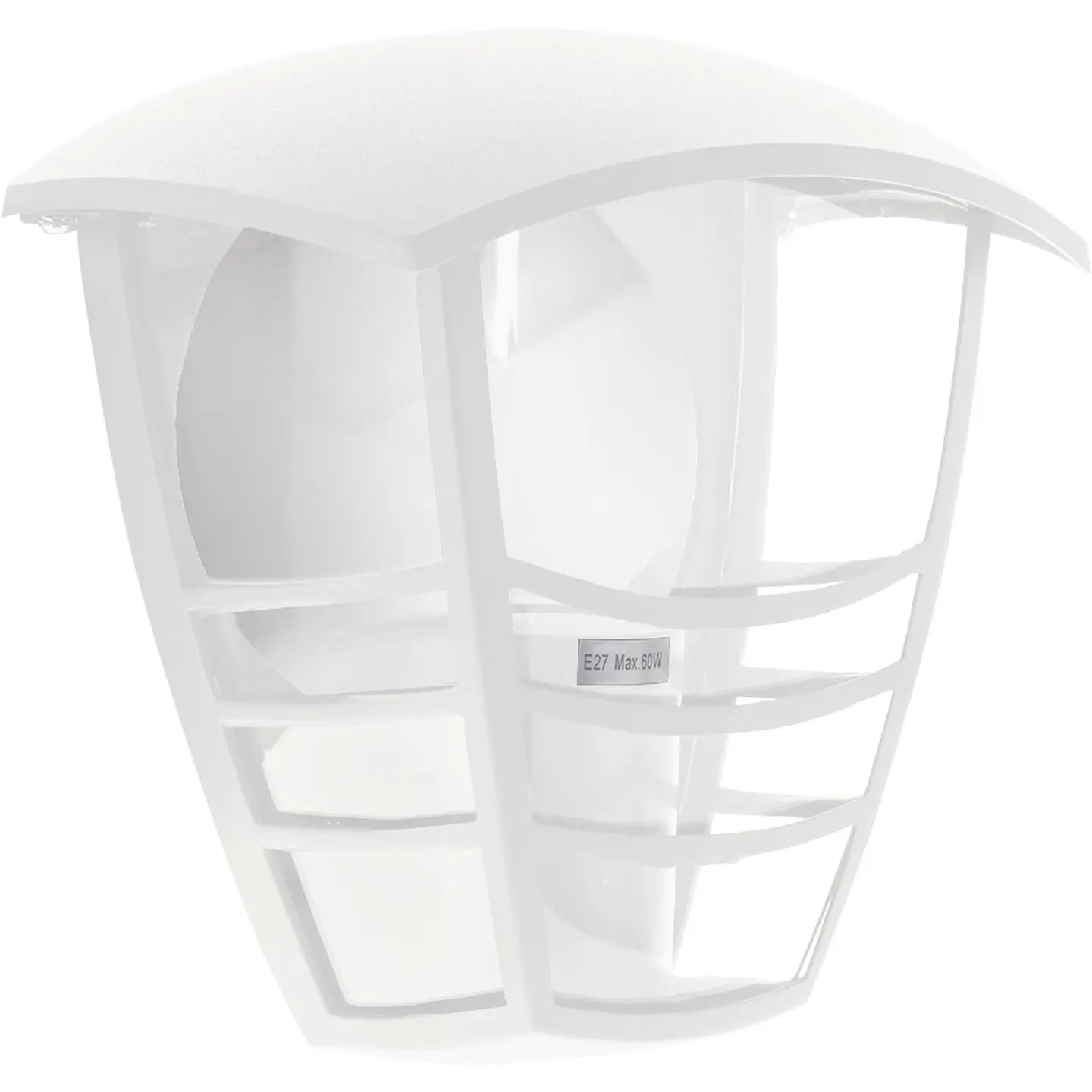 Aplique TERVA IP44 1xE27 C.19xL.13,5xAlt.19,5cm 1
