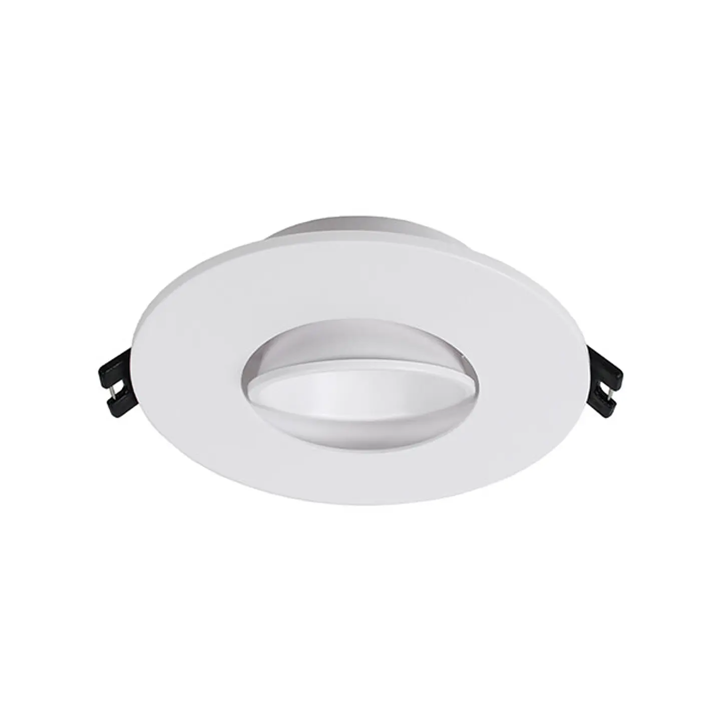 Aro de encastrar ONIRO redondo Alt.2,9xD.11cm policarbonato (PC) branco 2