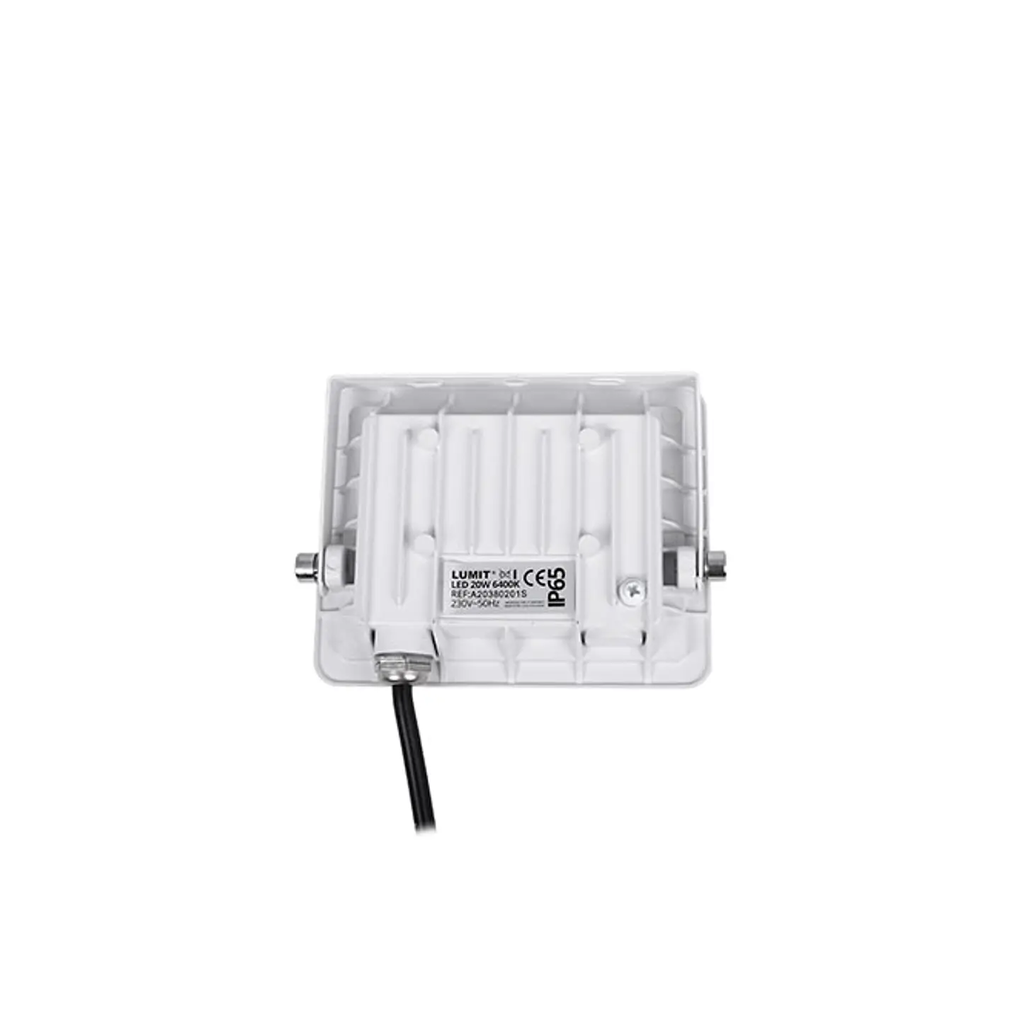Projector TUMUT IP65 20W LED 1700lm 6400K C.12,7xL.2,9xAlt.9,4cm branco 2