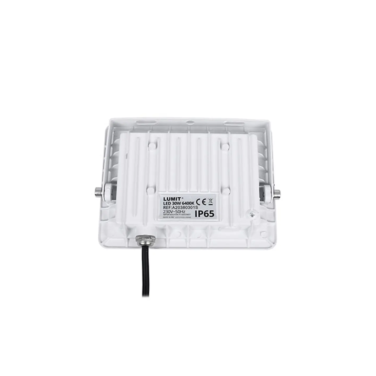 Projector TUMUT IP65 30W LED 2550lm 6400K C.16,7xL.2,9xAlt.12,0cm branco 2