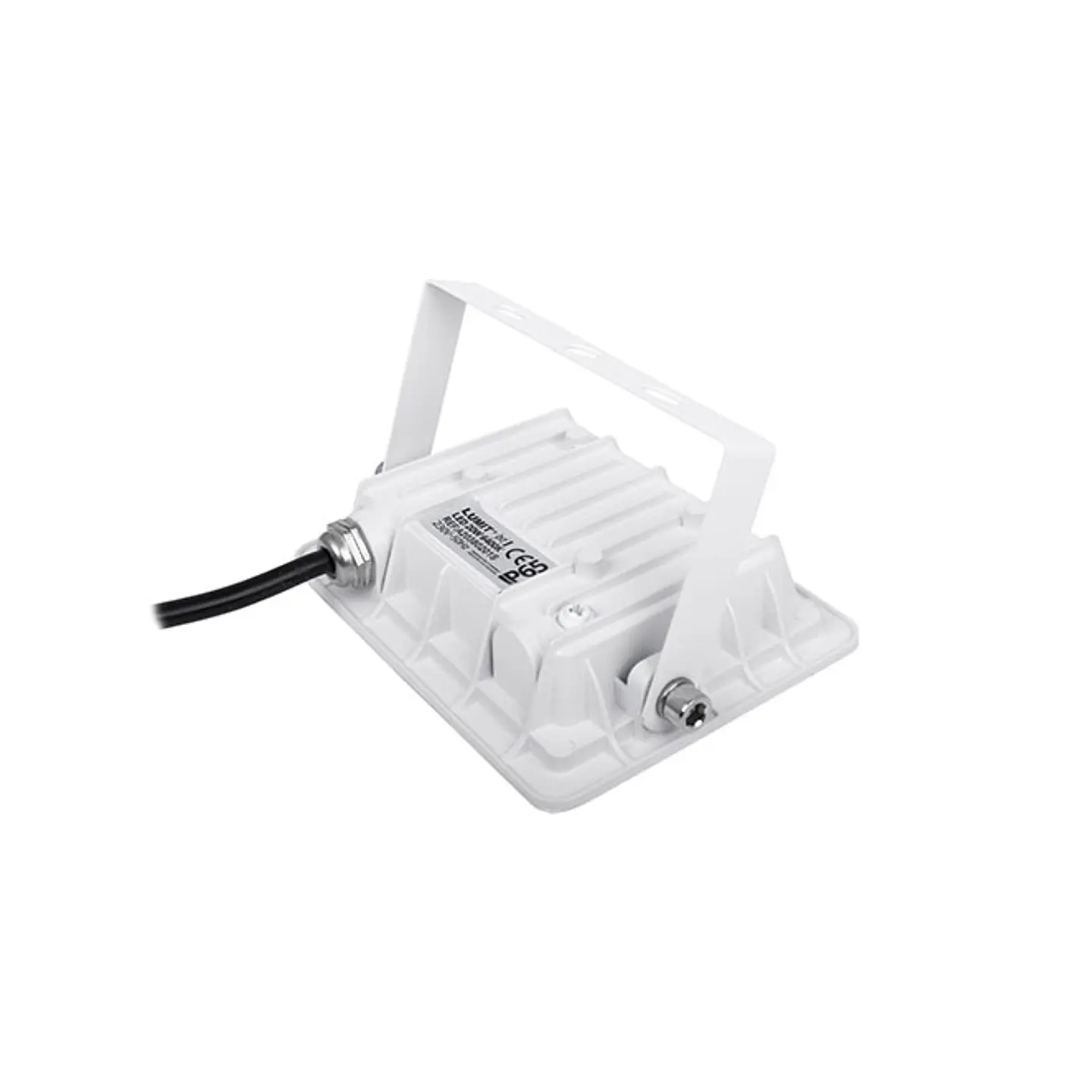 Projector TUMUT IP65 20W LED 1700lm 6400K C.12,7xL.2,9xAlt.9,4cm branco 3