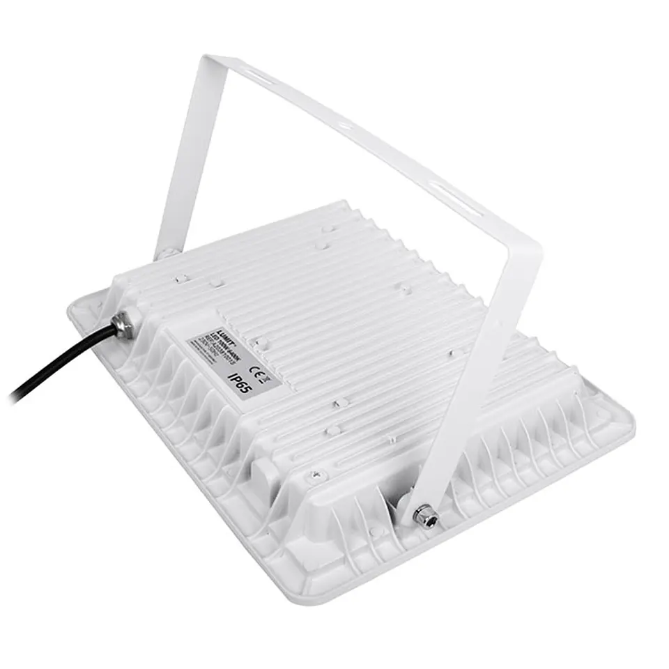 Projector TUMUT IP65 100W LED 8500lm 6400K 120°C.27,1xL.3,5xAlt.21,0cm branco 3