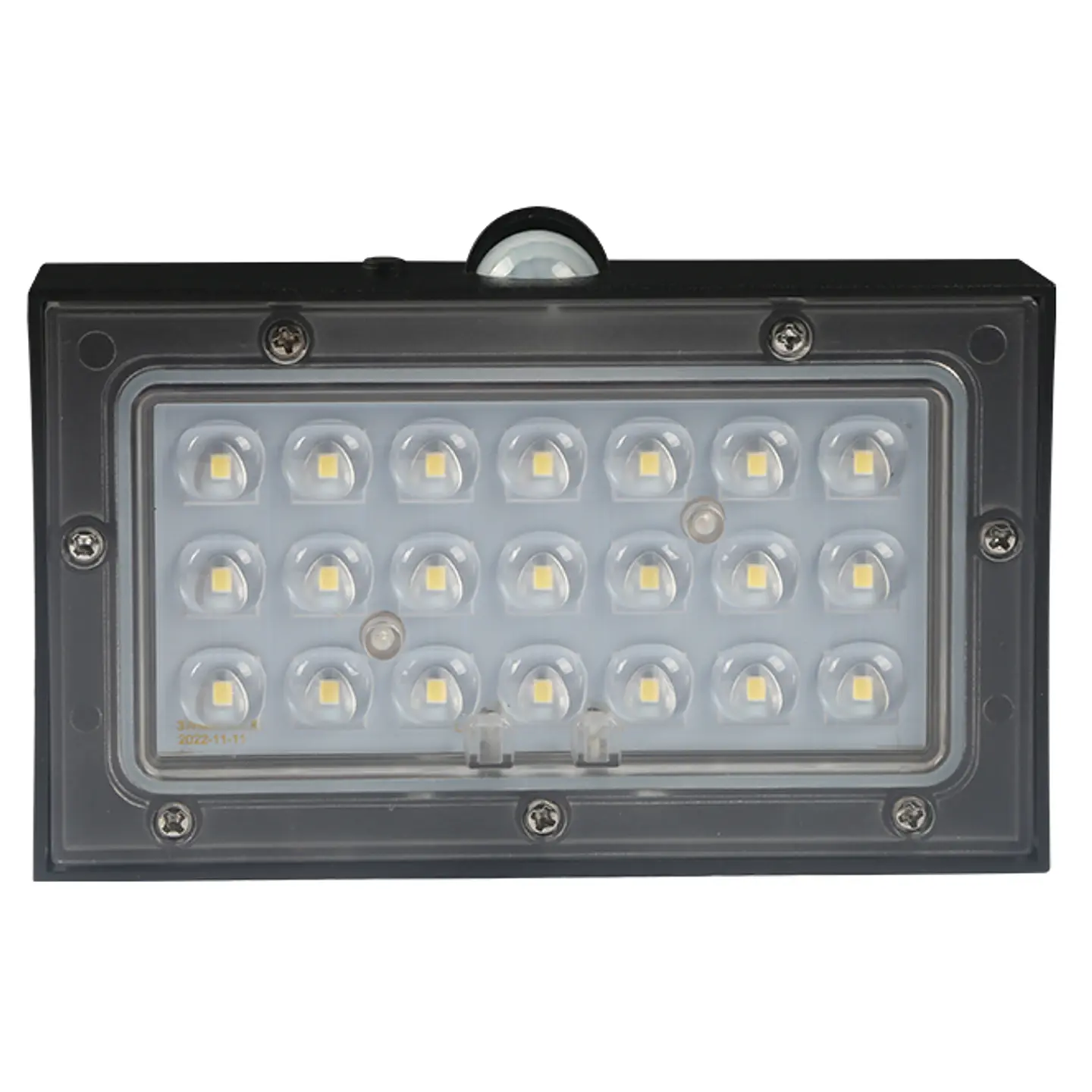 Aplique solar SANDOVAL IP65 3W LED 350lm 4000K/4000K C.13,76xAlt.3,54cm preto 3