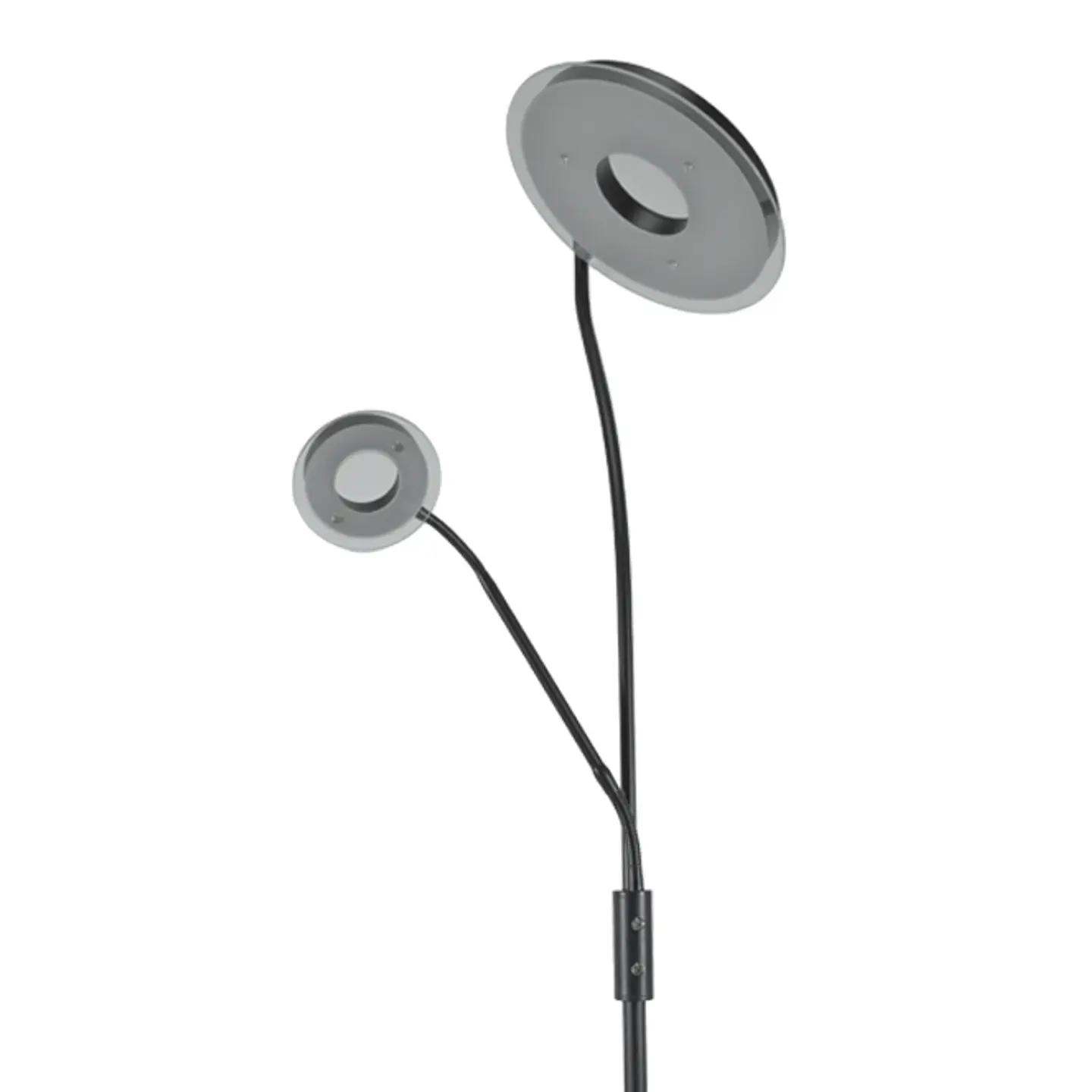 Candeeiro de pé GENOVA com braço de leitura 28W+7W LED 3000-6500K Alt.179xD.25cm 2