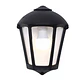 Aplique FABIO 1xE27 IP55 C.21xL.11,5xAlt.29cm resina preta - Thumbnail 2