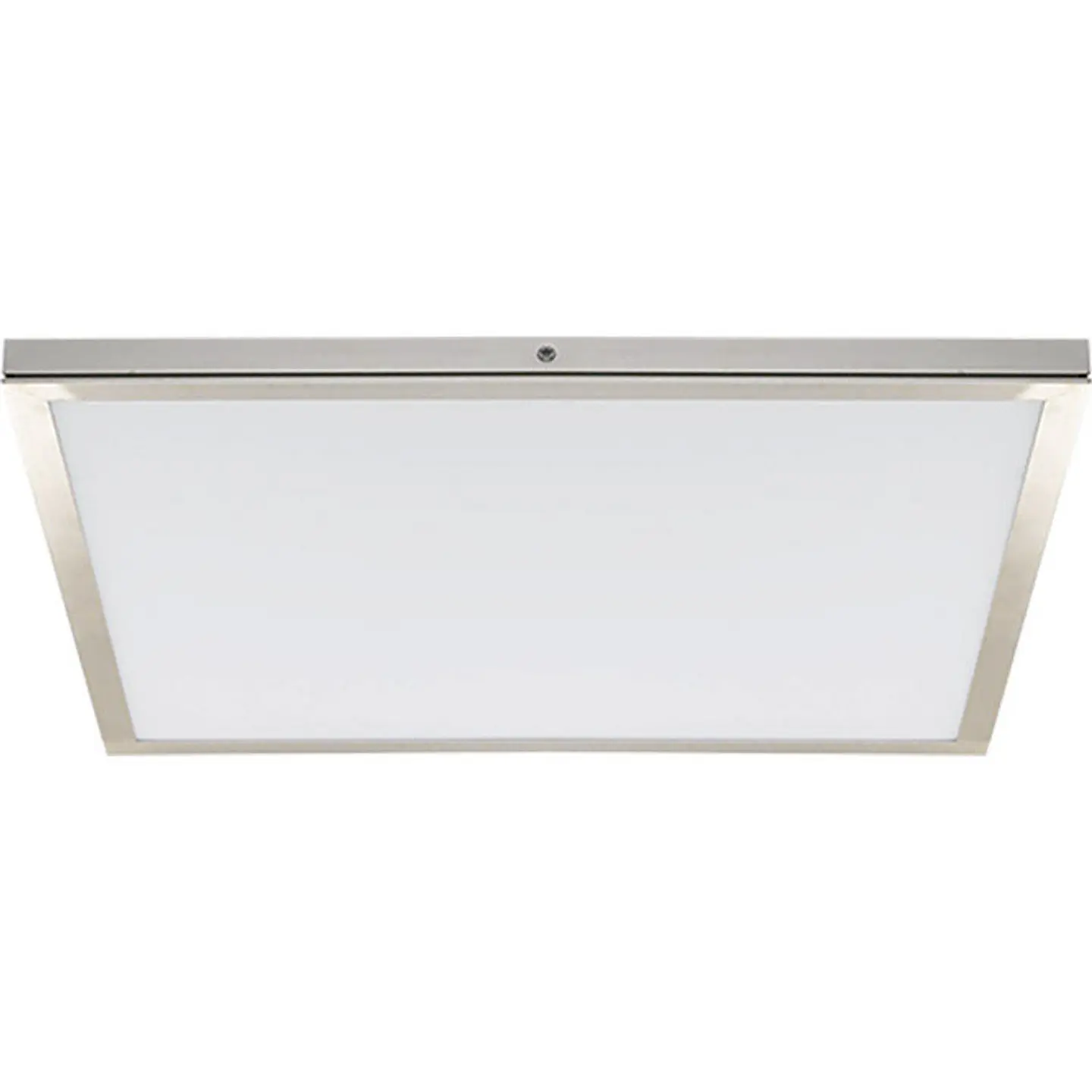 Painel de superfície TOLSTOI 30x30 1x24W LED 1920lm 3000K 120° C.30xL.30xAlt.2,3cm níquel 1