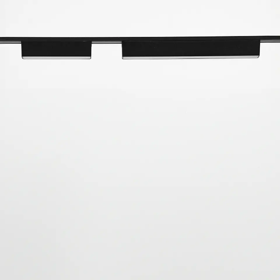 Barra para calha magnética PIQUET (2 condutores) 6W LED 330lm 3000K 150° C.12,2xL.2,6xAlt2,4cm preto 2
