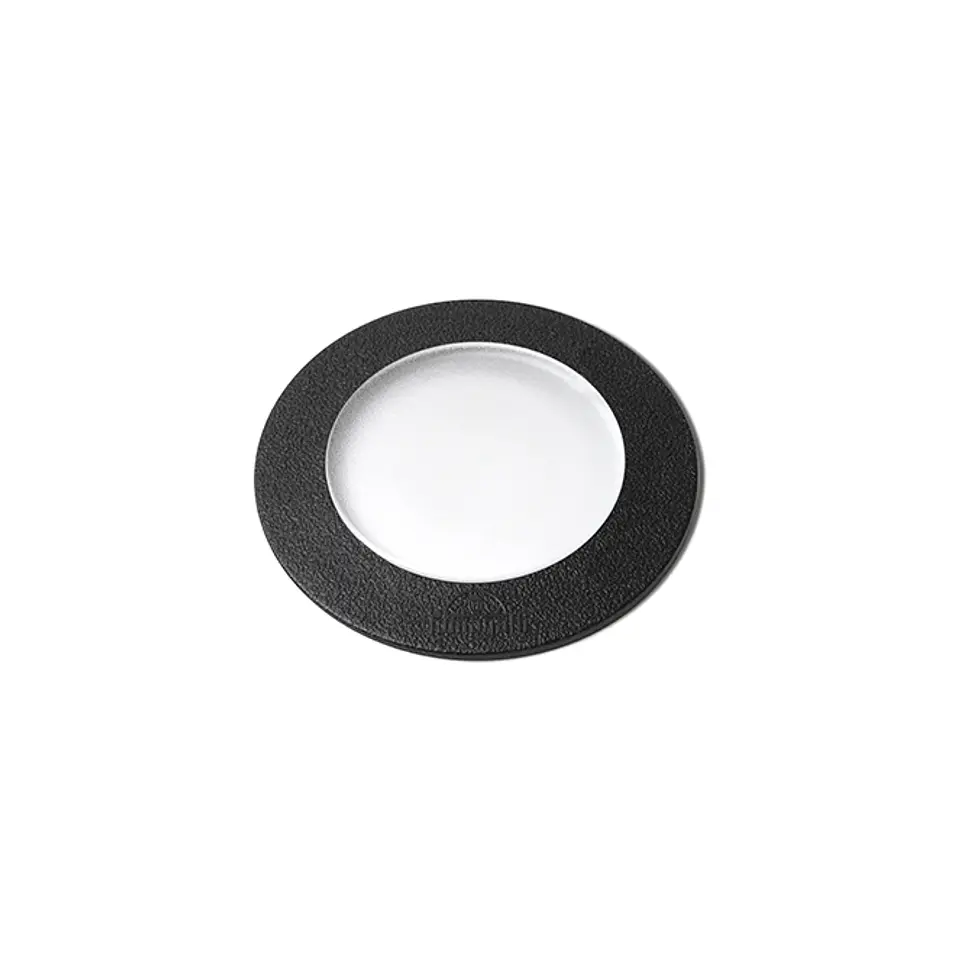 Foco de encastrar solo CECI 1xGX23 3W botão CCT (3cores) IP67 Alt.9,3xD.12cm resina preta 1