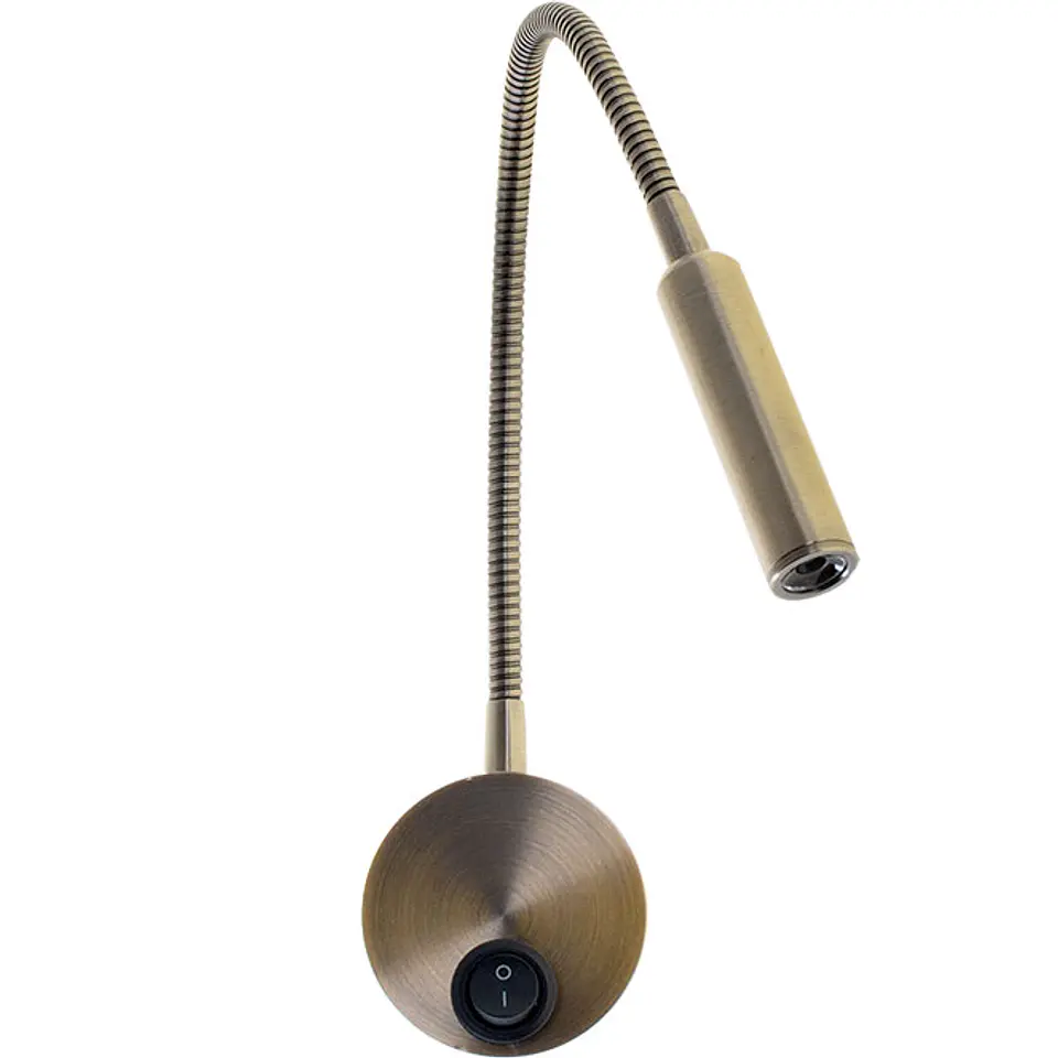Aplique MADRAZO 1x3W LED 150lm 4000K 25° oxidado 1